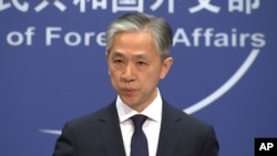 Người phát ngôn Bộ Ngoại giao Trung Quốc Uông Văn Bân (Wang Wenbin).